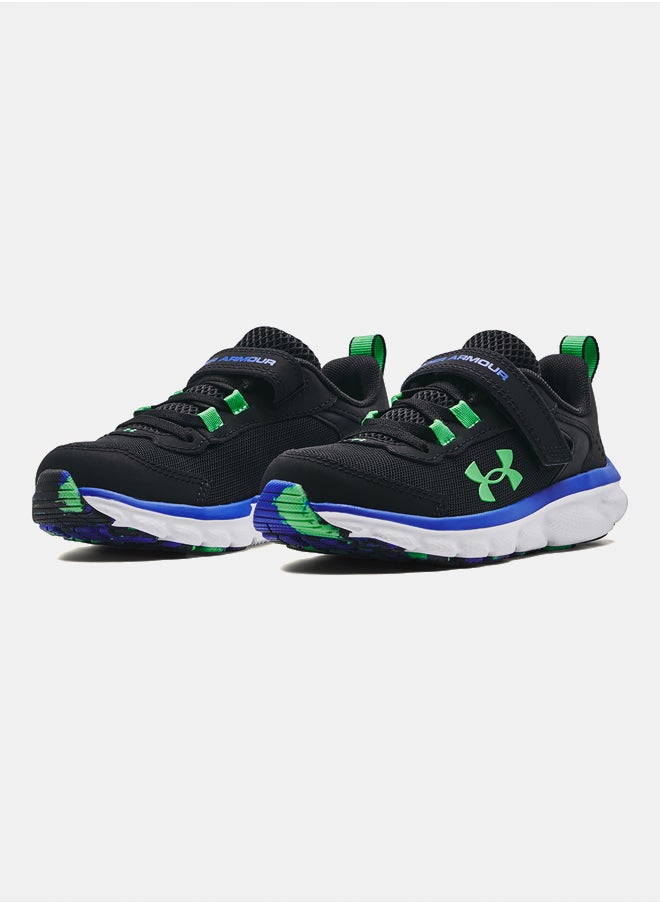 UNDER ARMOUR - Boys' Pre-School Assert 9 AC Running Shoes - Image 1
