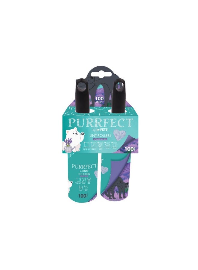 أم-بيتس M-PETS - بكرات إزالة الوبر Purrfect برائحة اللافندر - Image 1