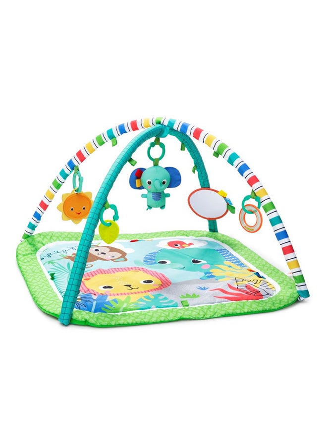 Bright Starts Bright Starts - Wild Wiggles FoldAway Activity Gym And Play Mat with Take-Along Toys, 0 - 12 months  - Image 1