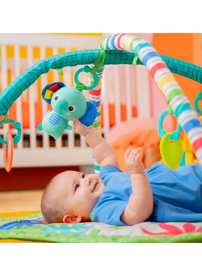 Bright Starts Bright Starts - Wild Wiggles FoldAway Activity Gym And Play Mat with Take-Along Toys, 0 - 12 months  - Image 5