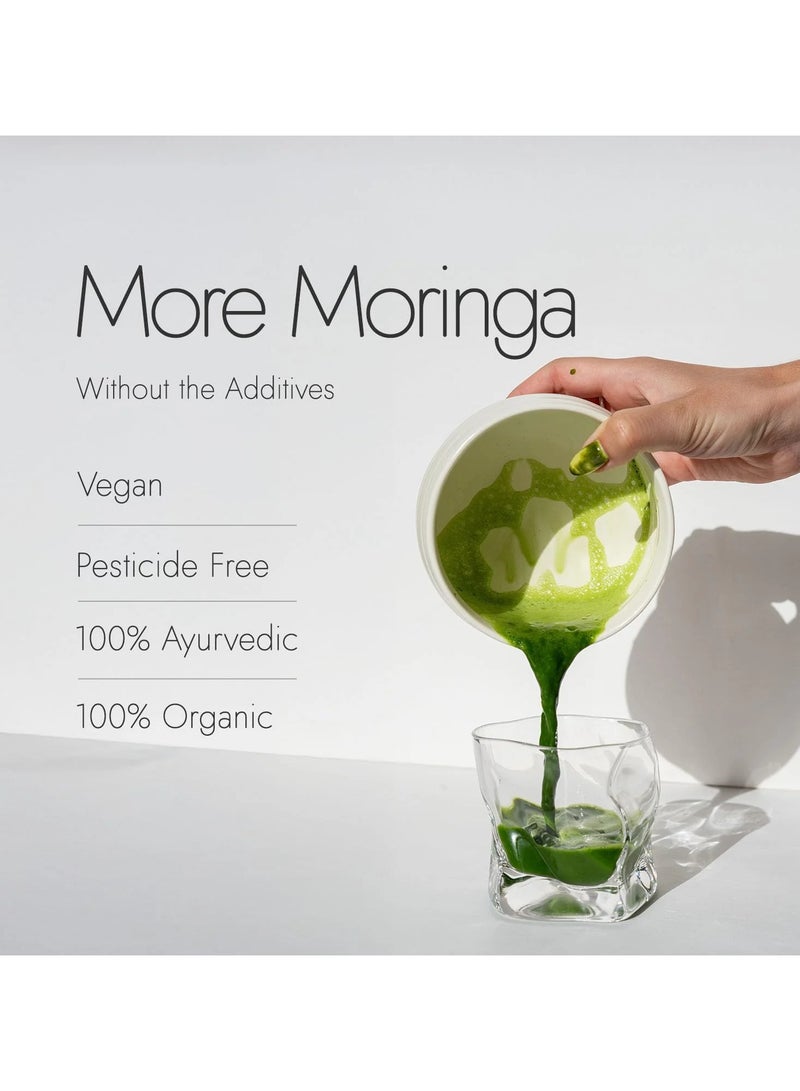 Kapiva Certified Organic Moringa Powder 100g | From Pure Drumstick Leaves | Gives Natural Energy & Nutrients - Image 2