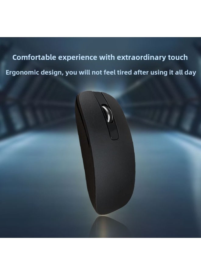 Generic Hot Recommend K06 Wireless 2.4G Keyboard And Mouse Suit Light Computer Office Game Keyboard And Mouse Direct Sales-Specifications:white  - Image 3