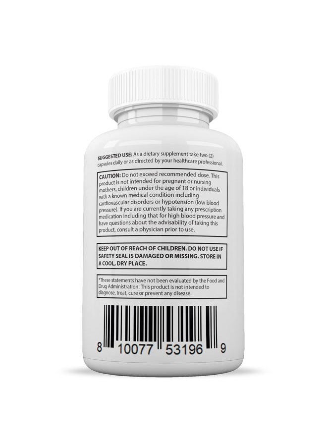 Justified Laboratories - (2 Pack Blood Balance Max 1295MG Formula Supplement Pills 120 Capsules - Image 1