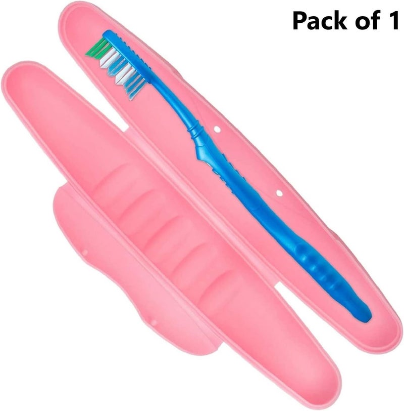 V2H Toothbrush Cover, Tooth Brushes Holder, Toothbrush case, Toothbrush Holder for Travel, Tooth Brush Box, Brush Holder for Travel, Brush (Multicolor) Pack of 1 - Image 2