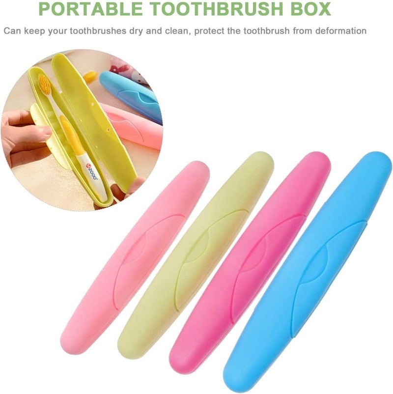 V2H Toothbrush Cover, Tooth Brushes Holder, Toothbrush case, Toothbrush Holder for Travel, Tooth Brush Box, Brush Holder for Travel, Brush (Multicolor) Pack of 1 - Image 5