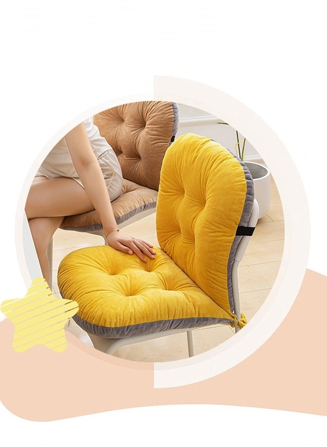Aikenn Simple Style Cushions Chair Cushions Office Chair Cushions Thickened Chair Cushions Plush Suitable For Classrooms Offices Restaurants (White)  - Image 3