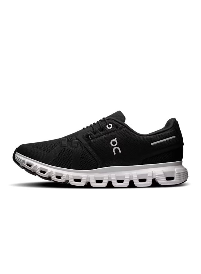 On Cloud 6 Unisex Running Shoes Black & White - Image 1