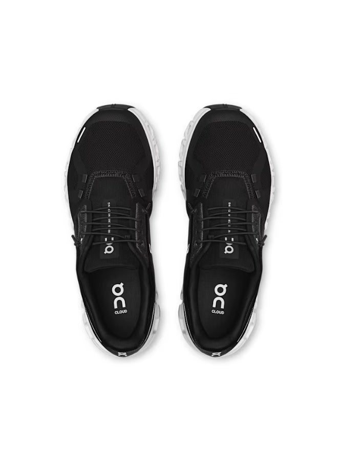 On Cloud 6 Unisex Running Shoes Black & White - Image 3