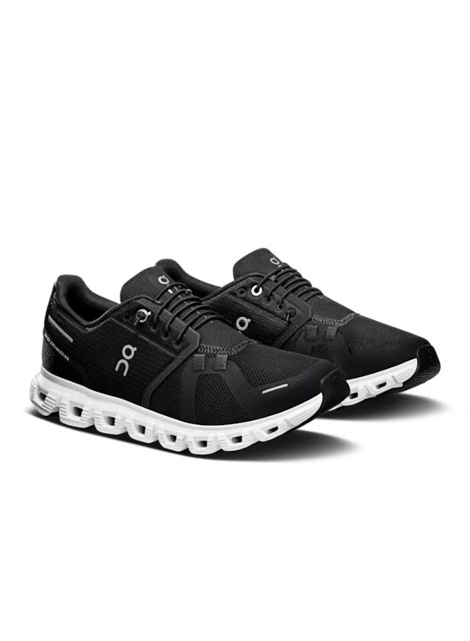 On Cloud 6 Unisex Running Shoes Black & White - Image 2