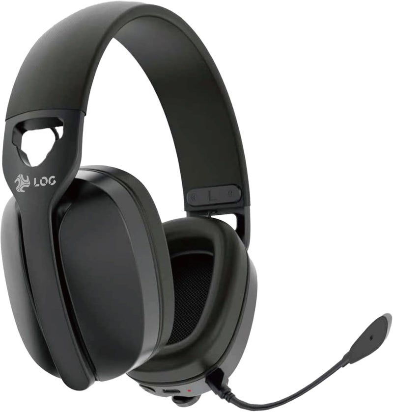 Log Electronics LOG G935 2.4G wireless Gaming Headset With Microphone, Bluetooth, USB For PS5, PS4, PC, Xbox, Mobile - Black - Image 1
