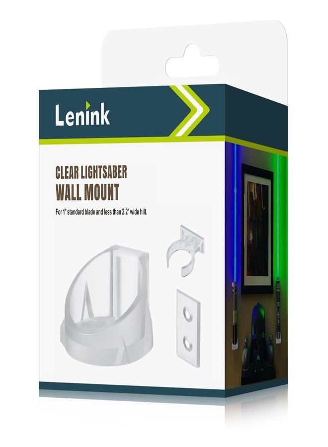 Lenink Clear Lightsaber Wall Mount, 1Pack Lightsaber Holder Rack Compatible with Galaxy’s Edge Lightsabers, Darth Revan Lightsaber, Darth Vader Sabers and Most Lightsaber,K3463A02 - Image 1