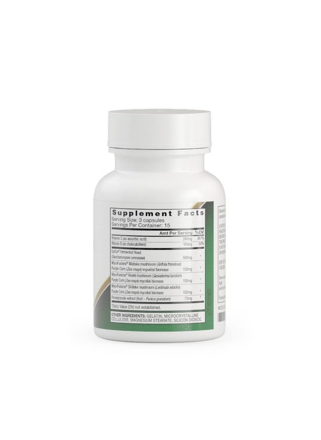 AdvoCare Immunoguard Herbal Dietary Supplement For Immune Support 45 Capsules  - Image 3
