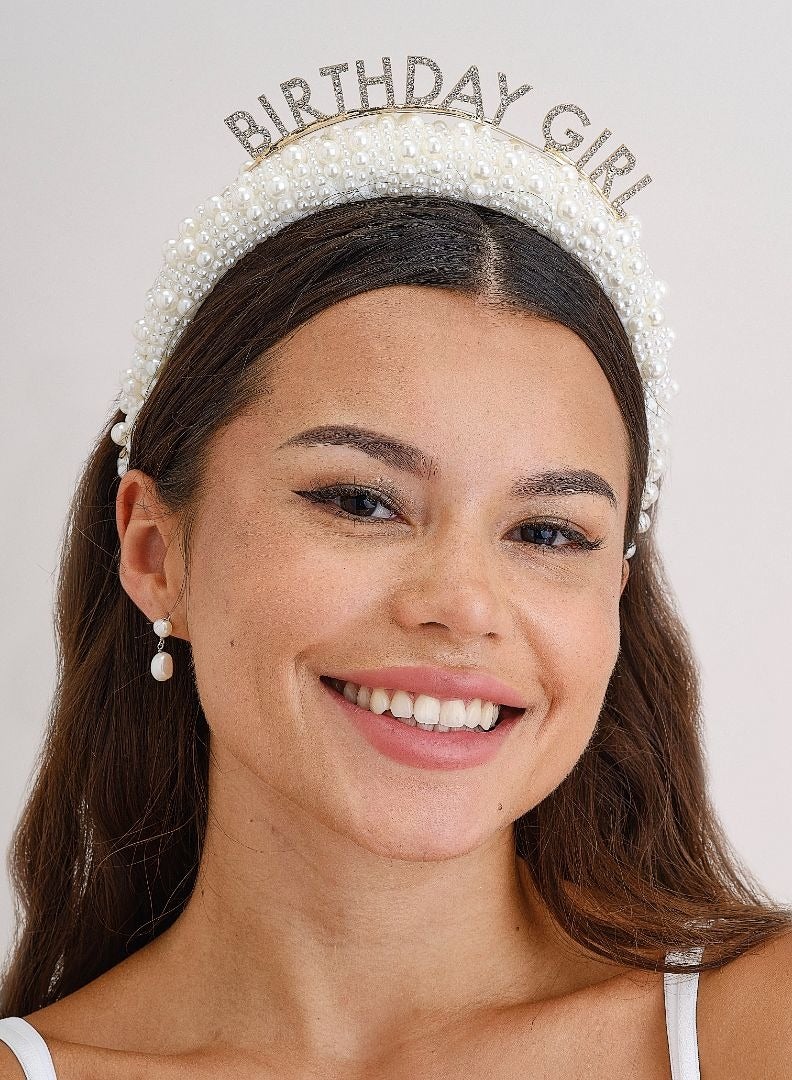 Ginger Ray Ginger Ray Embellished Padded Headband - Glamorous Headband with Sparkling Embellishments Ideal for Special Events - Image 1