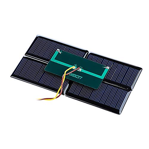 SUNYIMA 10Pcs 5V 60mA Mini Polycrystalline Solar Panels Cells 68mmx37mm/2.67"x1.45" for DIY Solar Cells Projects Toys - Image 5