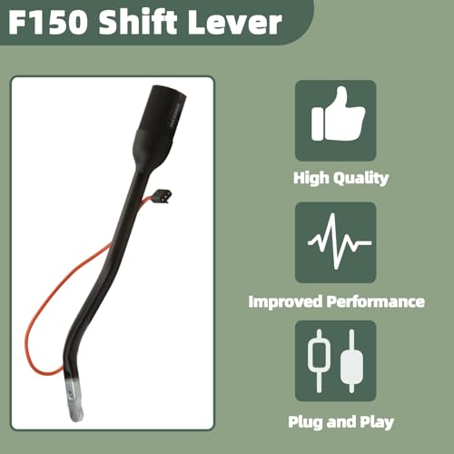 MITZONE F150 Shift Lever Compatible with 1992-1997 Ford F-150 F-250 F-350 Bronco Replace F4TZ-7210-B - Image 4