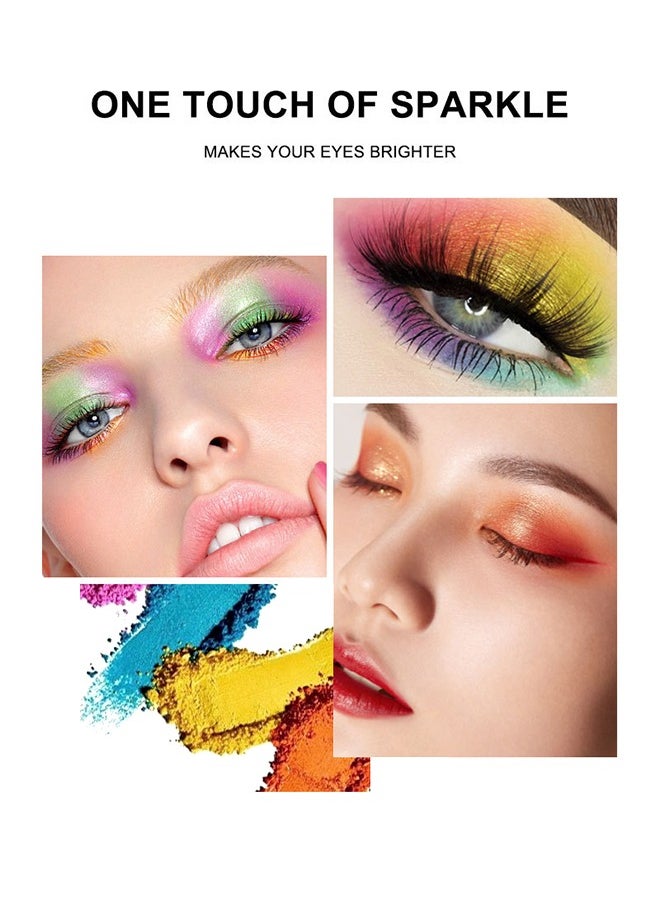 Misiou Beauty Landscape eyeshadow tray, waterproof, color, pearl, stage, Sunshine Jinshan #03  - Image 4