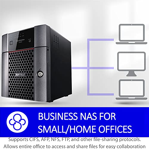 BUFFALO TeraStation Essentials 4-Bay Value-Focused Desktop NAS 16TB (4x4TB) with Hard Drives Included - Image 3