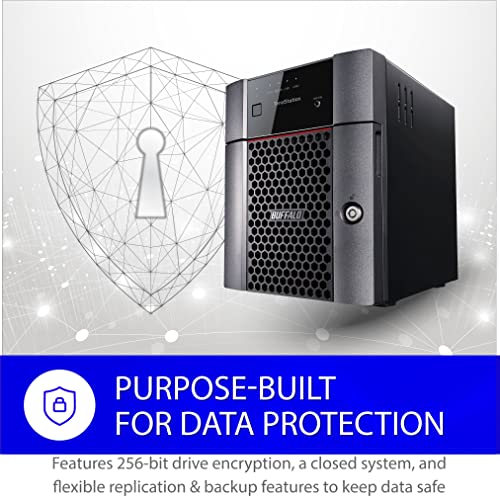 BUFFALO TeraStation Essentials 4-Bay Value-Focused Desktop NAS 16TB (4x4TB) with Hard Drives Included - Image 4