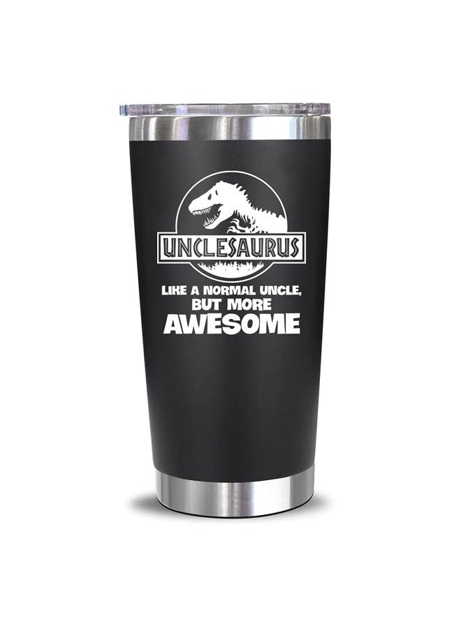 NewEleven Gift For Uncle From Niece, Nephew - Funny Unkie Gift, Uncle Birthday Gifts - Best Present For New Uncles, Funcle, Unky Announcement - 20 Oz Tumbler - Image 1