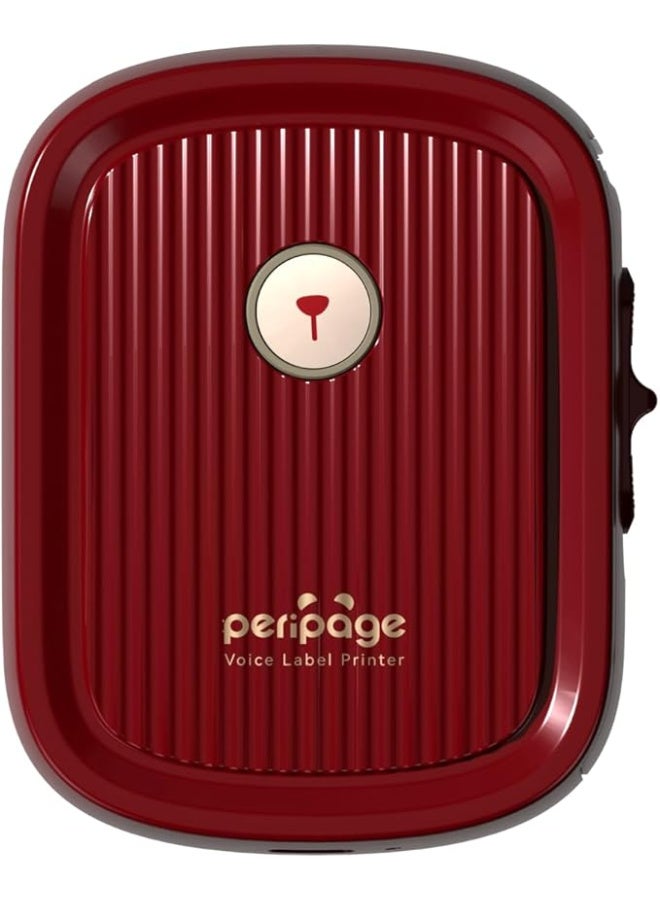 PeriPage P10 Voice Label Printer - Compact Bluetooth Thermal Label Maker, Easy-to-Use, Portable Design, Ideal for Home & Office - Image 1