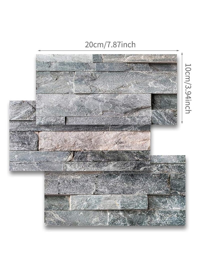 RATSAW 9*Modern Home Bathroom PVC Tile Wall Stickers Balcony Decor Waterproof Stick-on  - Image 5