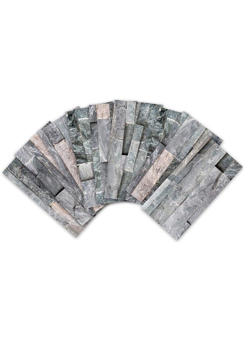 RATSAW 9*Modern Home Bathroom PVC Tile Wall Stickers Balcony Decor Waterproof Stick-on  - Image 2