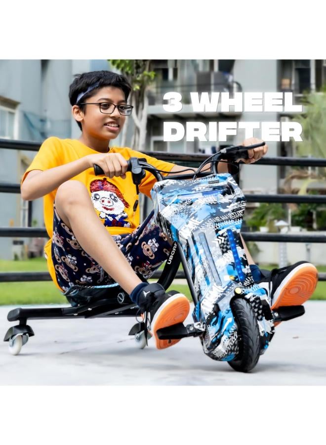 Wheel Drift Cart Drifter – Electric 3-Wheel Drift Go-Kart with LED & Bluetooth - Image 2