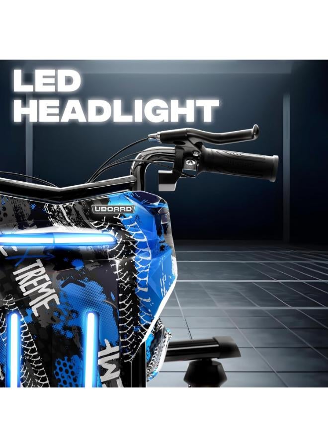Wheel Drift Cart Drifter – Electric 3-Wheel Drift Go-Kart with LED & Bluetooth - Image 4