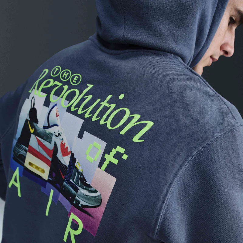 Nike Men's Sportswear Club Air Max Fleece Hoodie