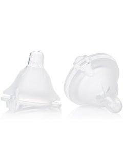 evenflo Evenflo Feeding Balance Plus Wide Neck for The Balance Plus Wide Neck Baby Bottles - Helps Reduce Colic - Fast Flow/X-Cut, 8 Months and Up (Pack of 2)  - Image 1