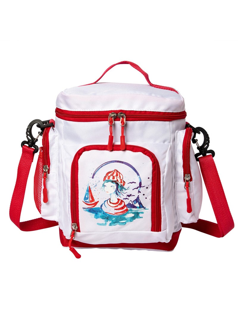 Anemoss Insulated Lunch Bag, Waterproof, Lightweight Lunch Carry Bag For Men and Women, Small Soft Cooler, 7.6L Thermal Bag, Ideal for Work, School, Picnic, Camping Use, Made in Turkey - Image 2