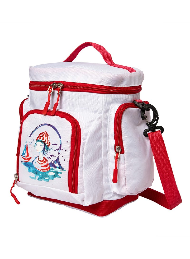 Anemoss Insulated Lunch Bag, Waterproof, Lightweight Lunch Carry Bag For Men and Women, Small Soft Cooler, 7.6L Thermal Bag, Ideal for Work, School, Picnic, Camping Use, Made in Turkey - Image 3