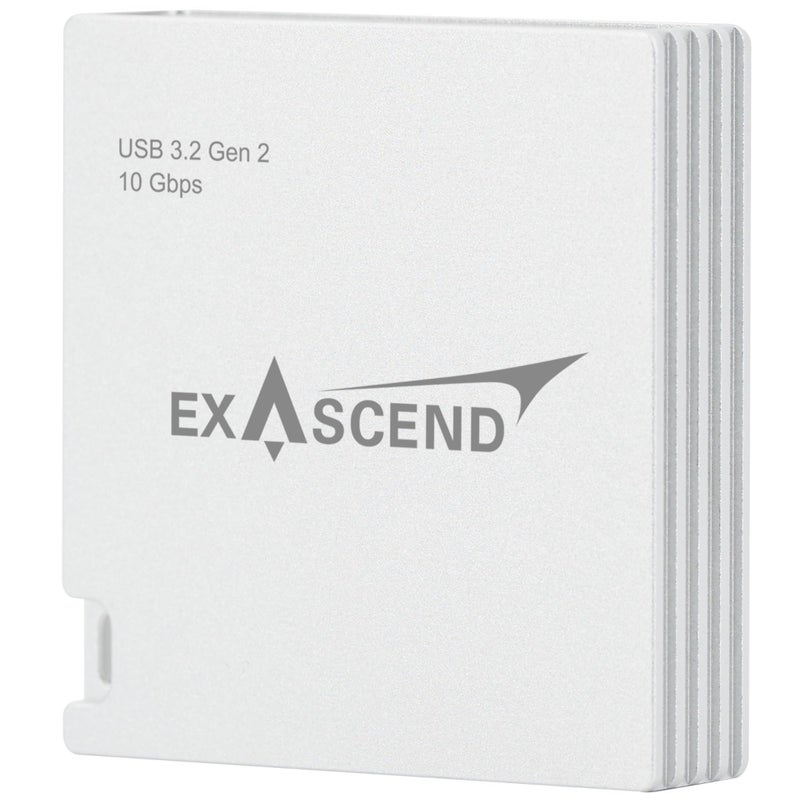 Exascend 4in1 CFexpressSDSD ExpressmicroSD Multi Card Reader 10Gbps USBC MagSafe to Mount on Phone and PC - Image 2