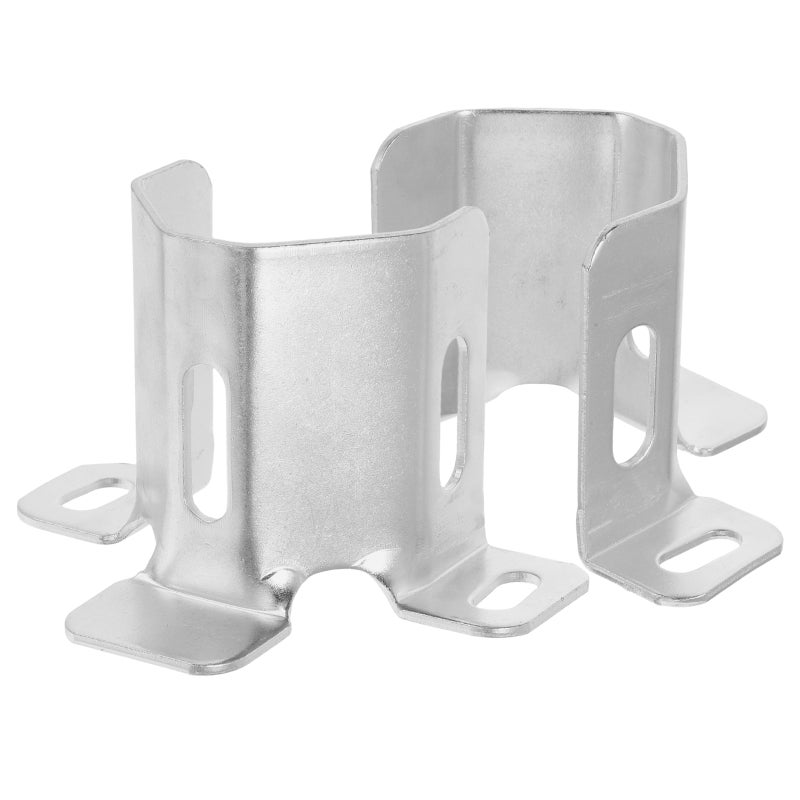 2pcs Galvanized Roller Door Bracket Support Axle Tube Holder Iron Material For -Term Use Easy Installation For Home Shop Factory - Image 4