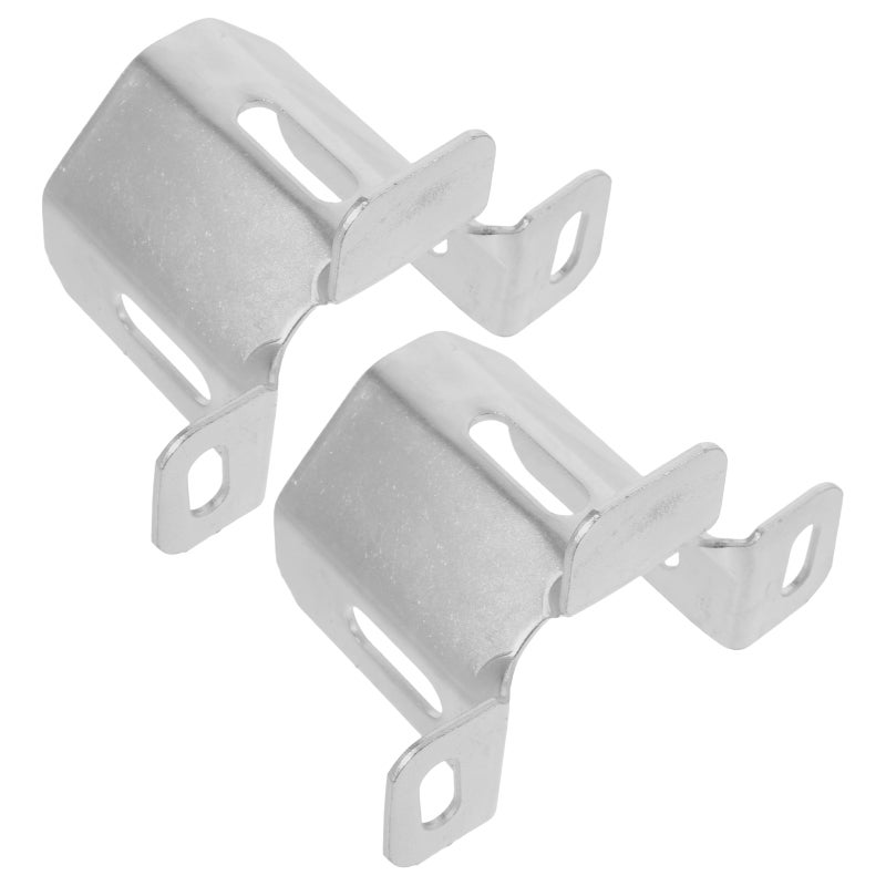 2pcs Galvanized Roller Door Bracket Support Axle Tube Holder Iron Material For -Term Use Easy Installation For Home Shop Factory - Image 5