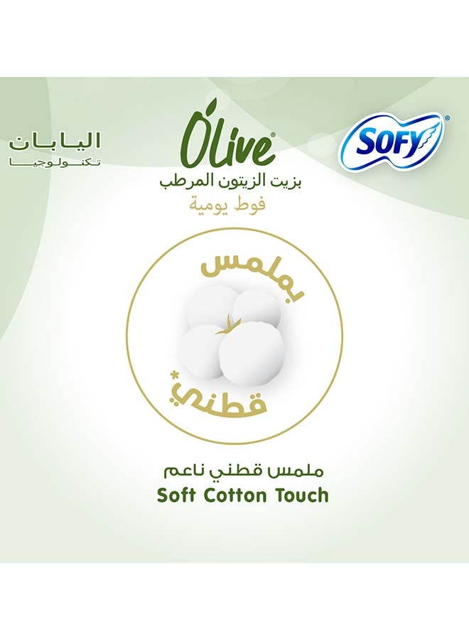 SOFY Olive Daily Panty Liner, Large 175 mm, Pack of 76 Panty Liners - Image 5