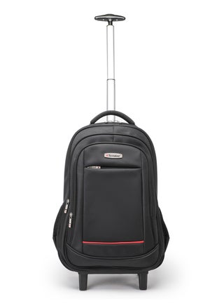 Rolling Trolley Backpack Unisex Carryon Luggage 21 Inch Laptop Travel Suitcase Business Bag College Student KH8045 Black - pzsku/Z26FC37F7B5A5792A4FAFZ/45/1746708377/3ab9d0ba-689a-4d96-921d-d9e10534923d