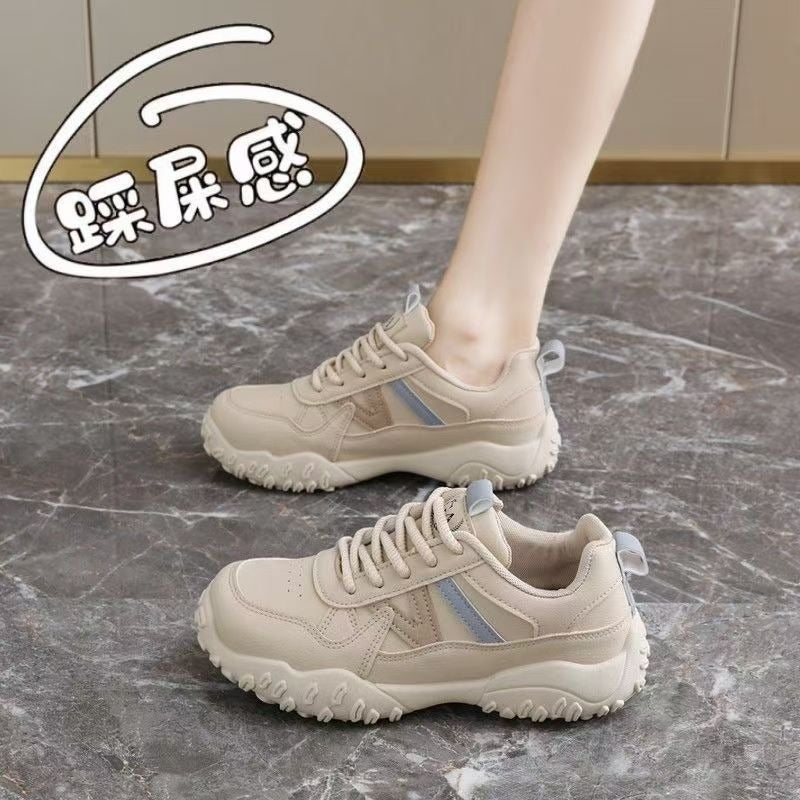 Wu Pin Pai Women's Hiking Sneakers 2025 New Autumn Waterproof Anti-Slip Lightweight PU Leather Casual Shoes - Image 2