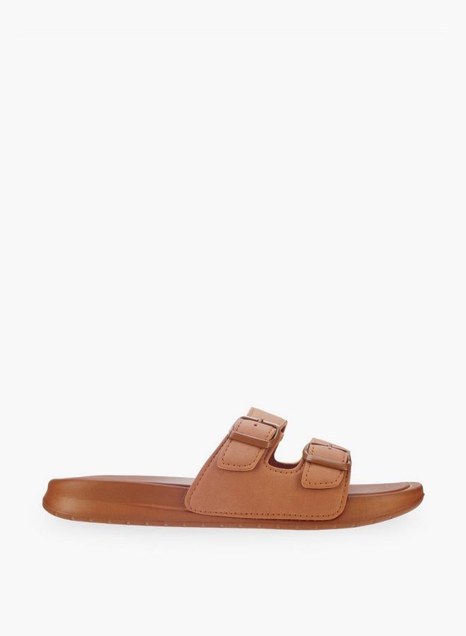 Celeste Women Buckle Detail Slides - Image 2