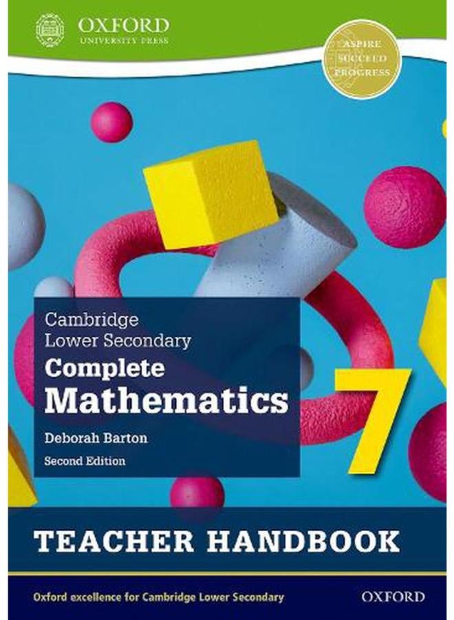 دليل المعلم لمادة الرياضيات الكاملة للمرحلة الثانوية الدنيا من كامبريدج، الإصدار الثاني، الطبعة الثانية