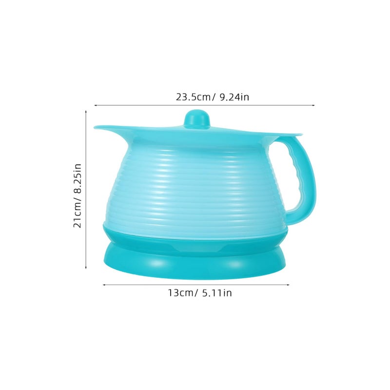 Blue Kids Travel Potty with Handle Portable Urinal for Boys Girls Potty Training Outdoor Use - Image 3