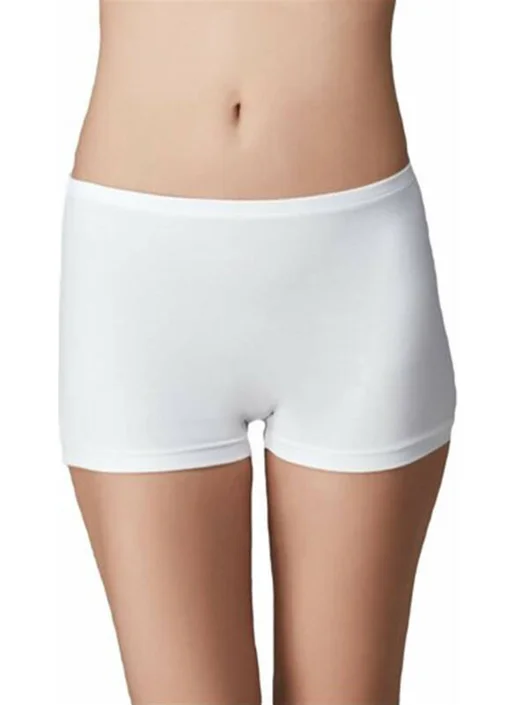 كيو-ان Bamboo 2 Pair Women Non-Trace Boxer 901