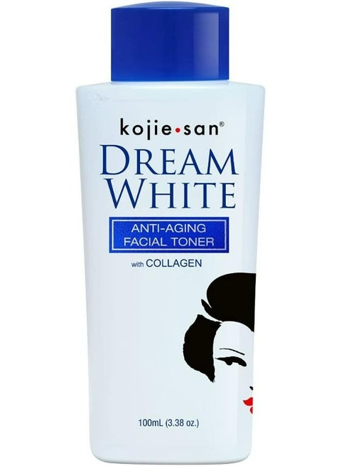 Dream White Anti-Aging Facial Toner with Collagen Kojic Acid Whitening 100ml