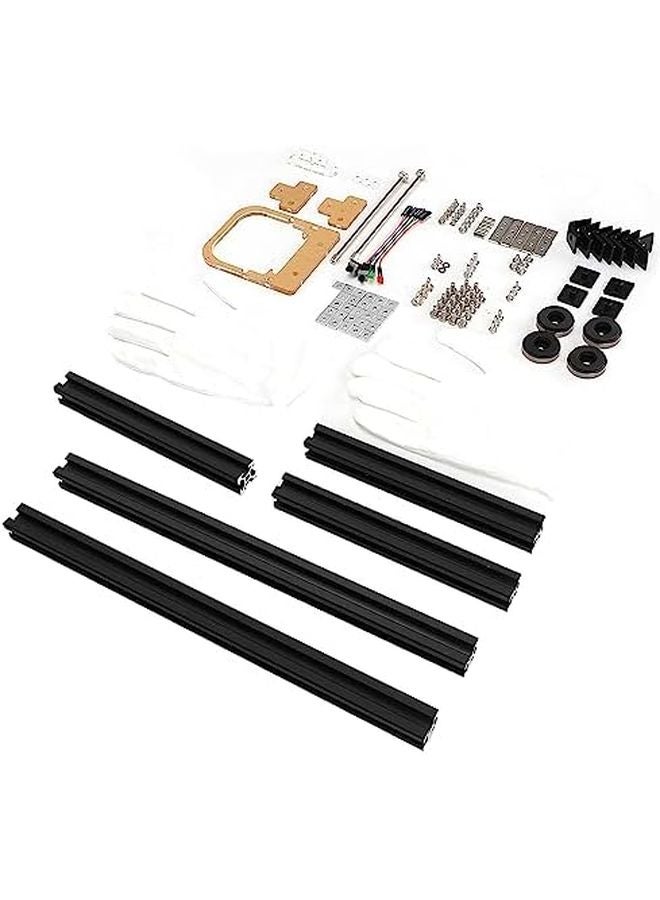 20x20 إطار مفتوح من سبائك الألومنيوم لحاسوب ITX مع تبديد حراري ممتاز - Image 2