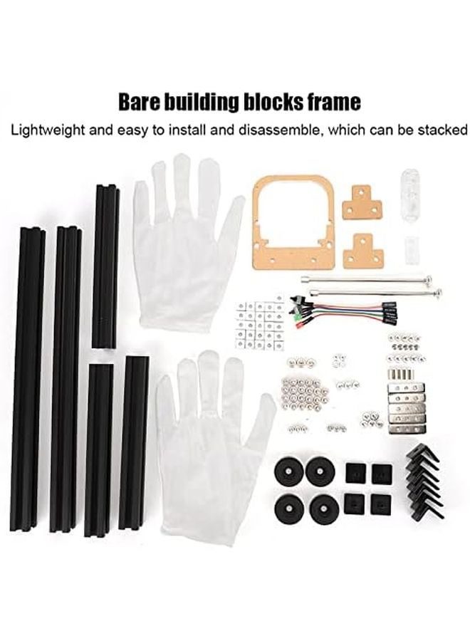 20x20 إطار مفتوح من سبائك الألومنيوم لحاسوب ITX مع تبديد حراري ممتاز - Image 3