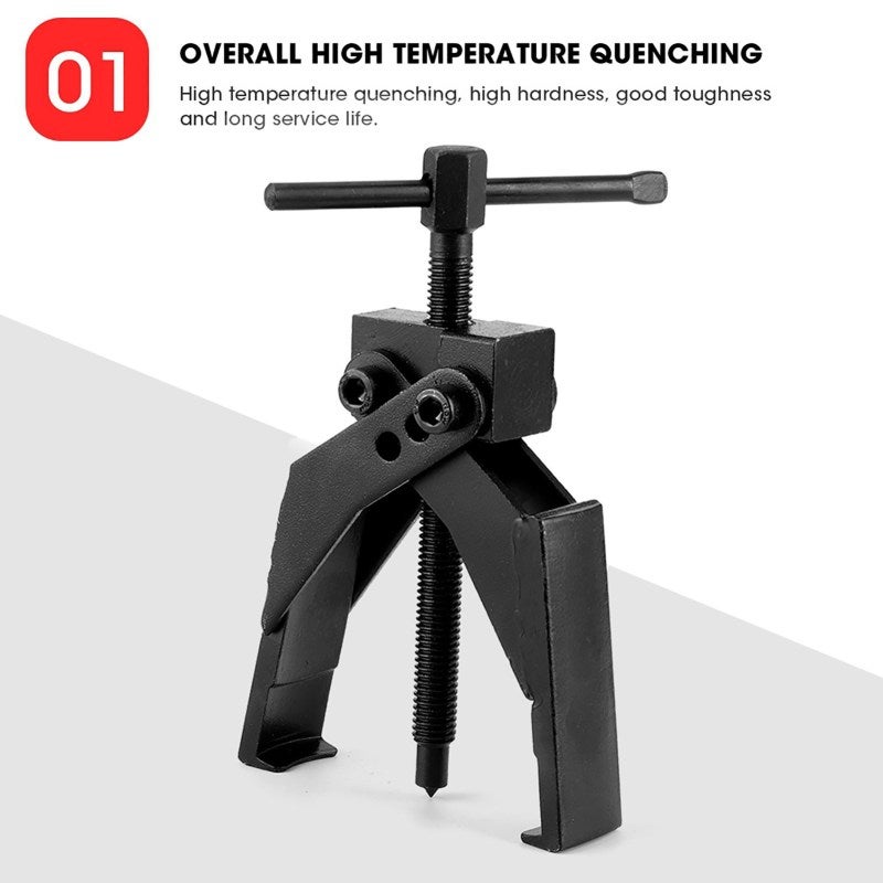 2-Claw Puller: Forged Carbon Steel 2-Claw Puller - High Hardness Toughness & Rust-Resistant Bearing Puller for Auto Mechanic Car Repair Maintenance - Image 2