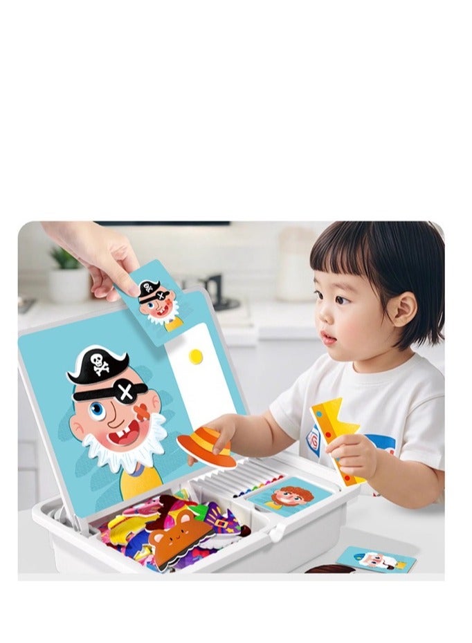 صندوق الألغاز المغناطيسي ألعاب تعليمية للأطفال هدايا للأطفال من الأولاد والبنات فوق 3 سنوات - Image 2