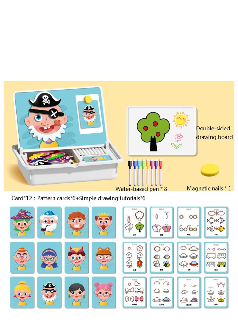 صندوق الألغاز المغناطيسي ألعاب تعليمية للأطفال هدايا للأطفال من الأولاد والبنات فوق 3 سنوات - Image 4