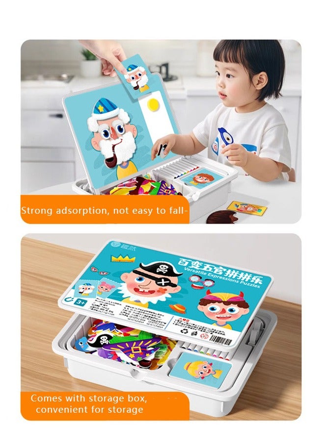 صندوق الألغاز المغناطيسي ألعاب تعليمية للأطفال هدايا للأطفال من الأولاد والبنات فوق 3 سنوات - Image 5