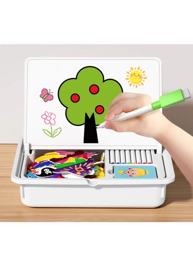 صندوق الألغاز المغناطيسي ألعاب تعليمية للأطفال هدايا للأطفال من الأولاد والبنات فوق 3 سنوات - Image 3